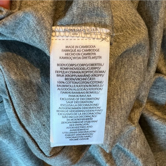 NWT Ralph Lauren long sleeve polo XXL gray new men’s - Picture 3 of 4